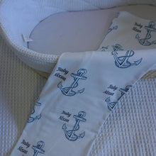 Load image into Gallery viewer, Blue Natuical Cot Minky Comforter Blanket