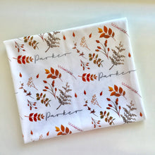 Load image into Gallery viewer, Autumn Fall Swaddling Blanket