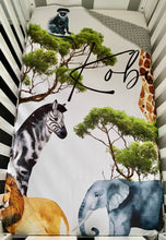 Load image into Gallery viewer, Safari Cot Minky Comforter Blanket