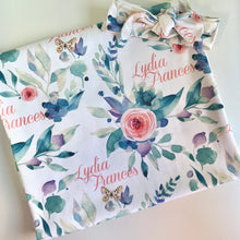 Load image into Gallery viewer, Early Spring Floral Swaddling Blanket