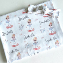 Load image into Gallery viewer, Beautiful Ballerina Swaddling Blanket