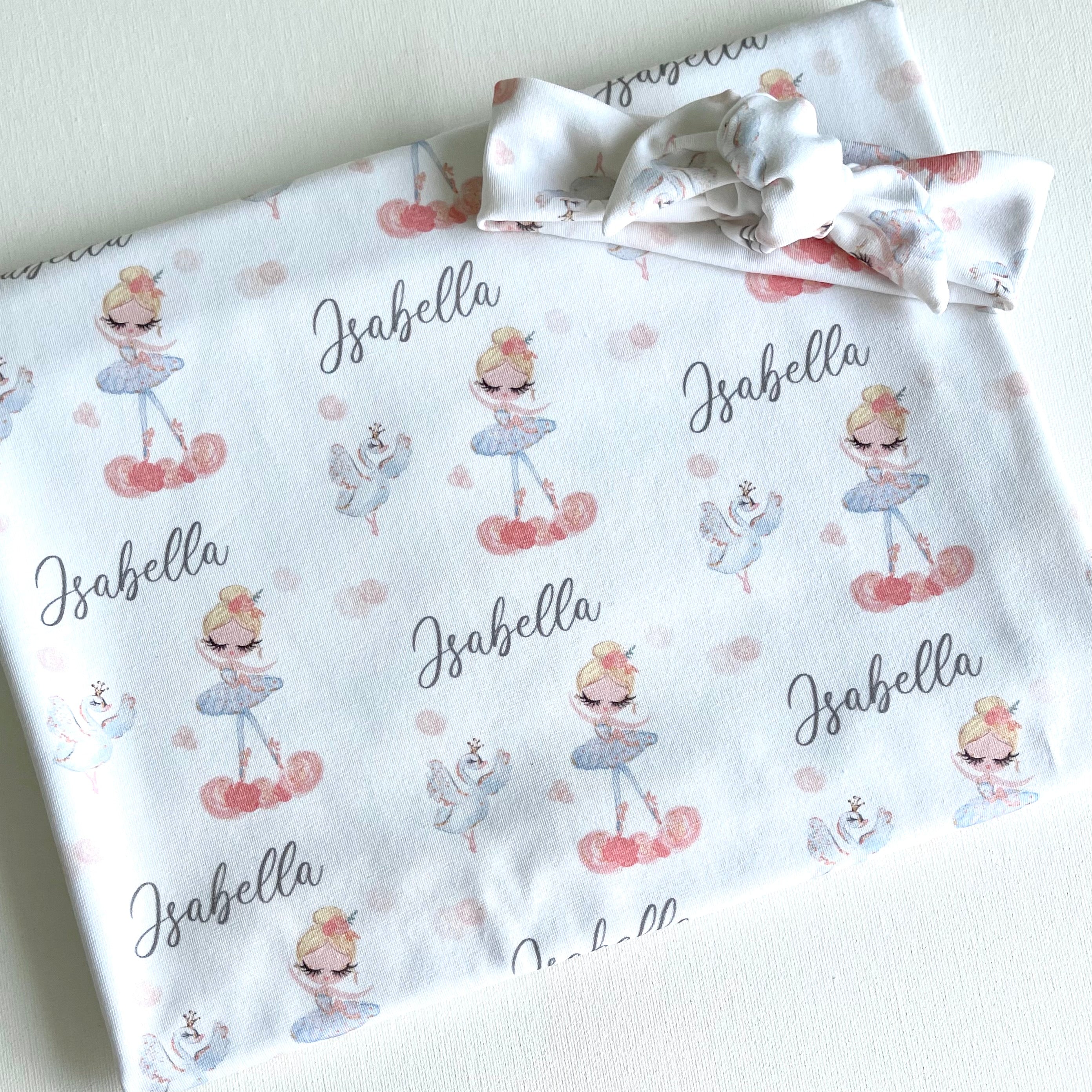 Ballerina discount baby blanket