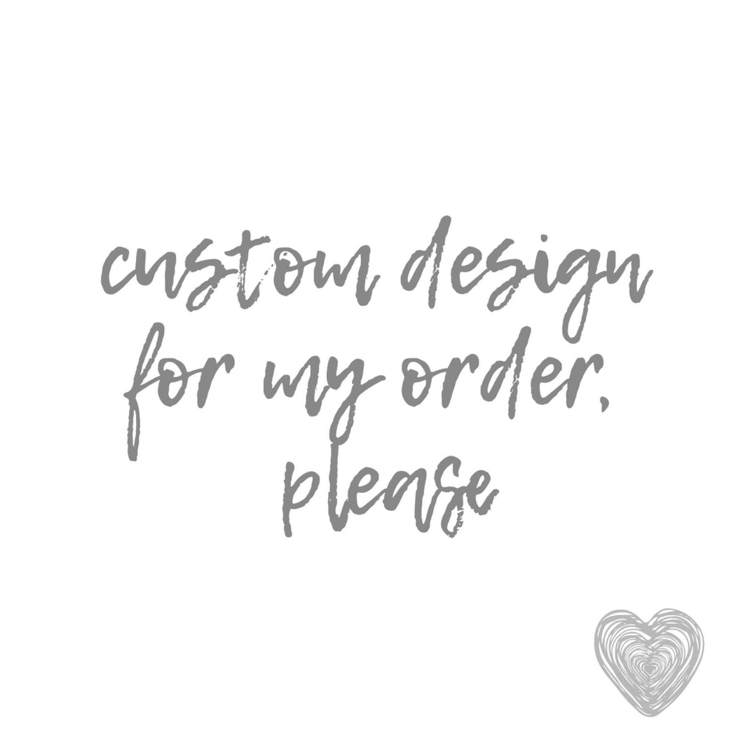 Custom design option Birth Announcement Set