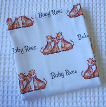 Load image into Gallery viewer, Mummy &amp; Me Giraffe Cot Minky Comforter Blanket