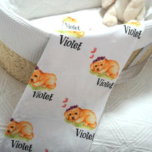 Load image into Gallery viewer, Precious Puppies Swaddling Blanket